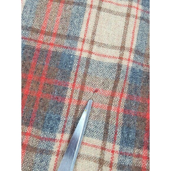 Vintage Brewster Wool Of The West Shirt Mens M Plaid Lined Western READ 80s - Picture 10 of 15